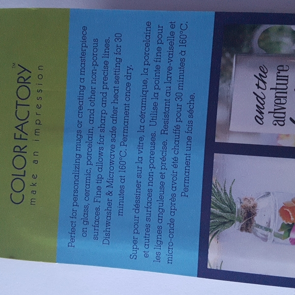 Glass Paint Fineliner Marker 3ml (Light Blue) - Picture 9 of 10